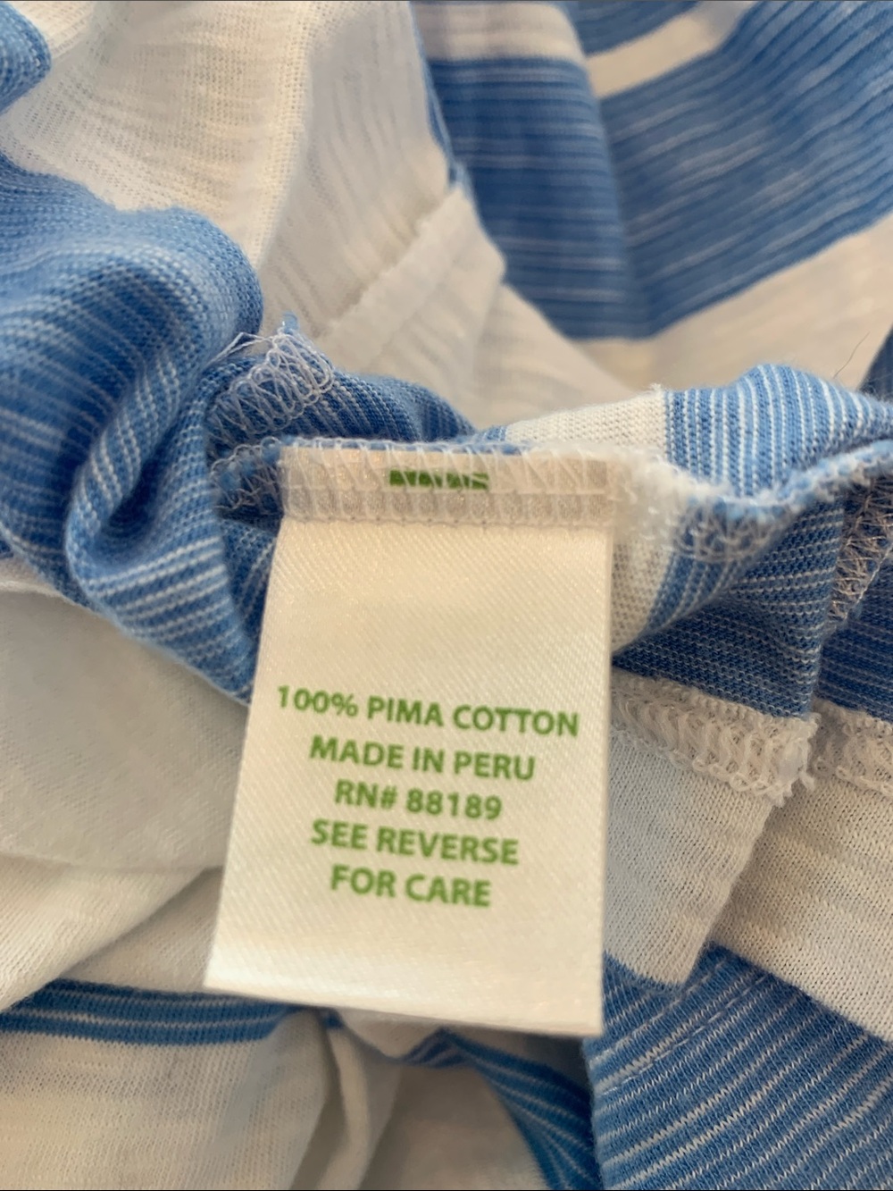 Lilly Pulitzer Blue and White Striped Mini Dress - Picture 3 of 4